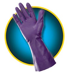 KLEENGUARD* G80 PURPLE NITRILE* Chemical Resistant Gloves 97318